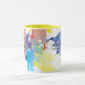 "Ik verf daarom ben ik" Mok (Midden)