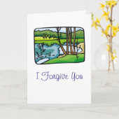 Ik vergeef u kaart (Gele Bloem)