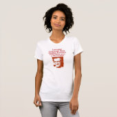 Ik verhoog je een Chomsky T-shirt (Voorkant volledig)