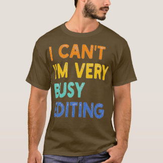 Ik verkanter in zeer drukke bewerkingen t-shirt