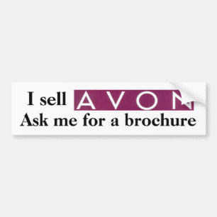 Ik verkoop Avon Bumpersticker