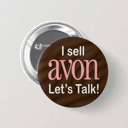 Ik verkoop Avon Button (Voorkant /achterkant)