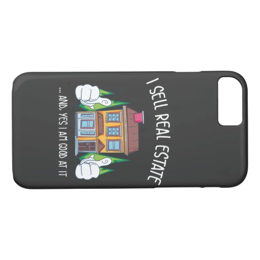 Ik verkoop onroerend goed Case-Mate iPhone case (Achterkant (Horizontaal))