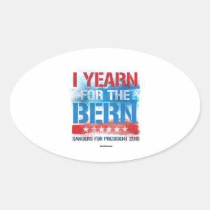 Ik verlang naar de Bern Ovale Sticker