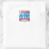 Ik verlang naar de Bern Ovale Sticker (Tas)