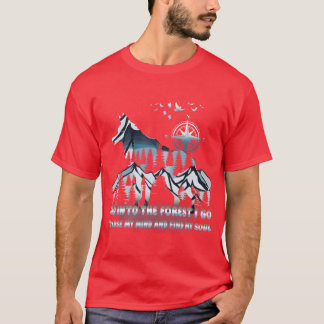 Ik verlies mijn verstand en vind mijn ziel Camping T-shirt