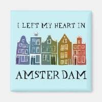 Ik verliet mijn hart in Amsterdam Holland Canal Ho