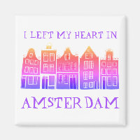 Ik verliet mijn hart in Amsterdam Holland Canal Ho