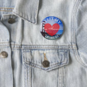 Ik verliet mijn hart in San Francisco Button (In situ)