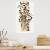 Ik verliet mijn hart in San Francisco Poster (Keuken)