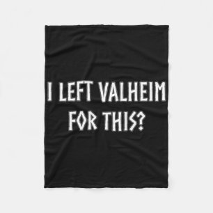 Ik verliet Valheim voor deze door gamers geïnspire Fleece Deken