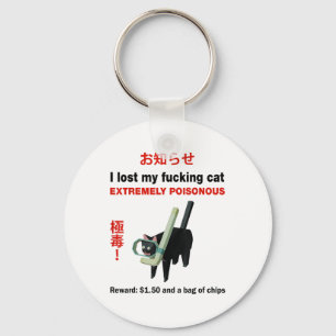 Ik verloor mijn eerste kat extreem giftig sleutelhanger