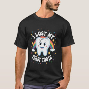 Ik Verloor Mijn Eerste Tand Grappige Tand T-shirt