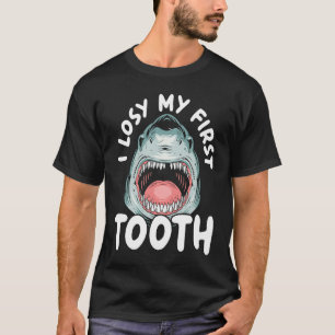 Ik Verloor Mijn Eerste Tand Haai Dierenliefhebber T-shirt