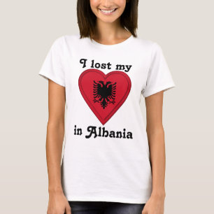 Ik verloor mijn hart in Albanië T-shirt
