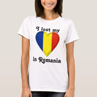 Ik verloor mijn hart in Roemenië T-shirt