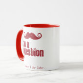 Ik verminder je een vraag (in nood) mok (Voorkant links)