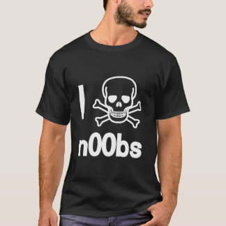 Ik vermoord n00 bs t-shirt