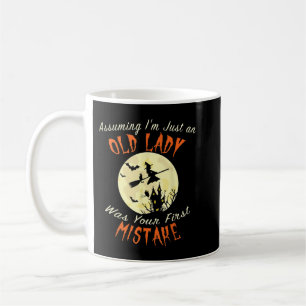 Ik veronderstel dat ik alleen een oude dame was... koffiemok