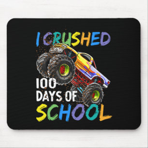 Ik verpletterde 100 dagen monstertruck kinderfeest muismat