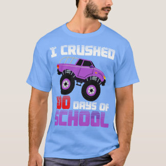 Ik verpletterde 100 dagen van school Kinder T-shirt