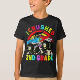 Ik verpletterde 2e klas Monster Truck Graduation C T-shirt