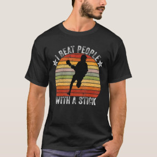 Ik versla mensen met een grappige Man die vrouwen T-shirt