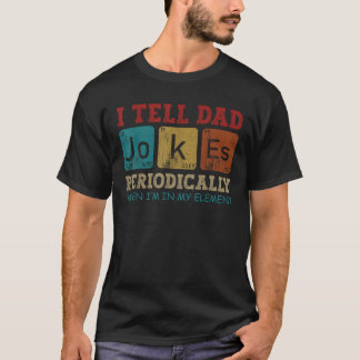 Ik vertel papa dat hij regelmatig  moet zijn. t-shirt