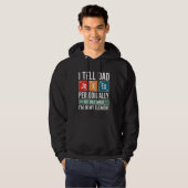 Ik vertel papa Jokes periodiek Hoodie (Voorkant volledig)