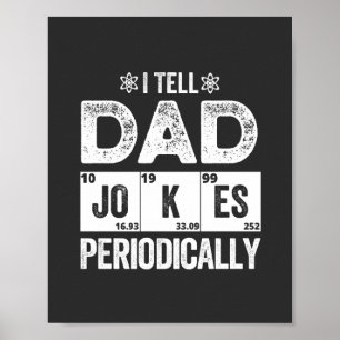 Ik vertel papa Jokes periodiek Poster