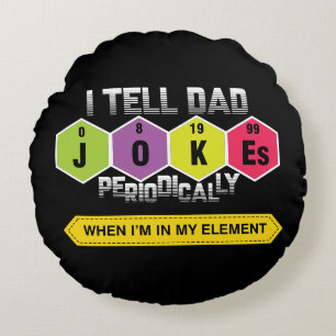 Ik vertel papa Jokes periodiek Rond Kussen