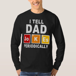 ik vertel papa jokes t-shirt