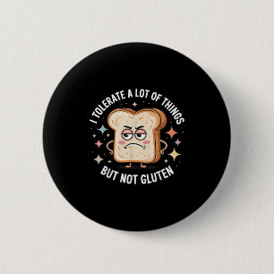 Ik vertolk veel dingen, maar niet luten ronde button 5,7 cm