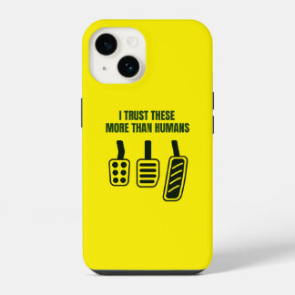 Ik vertrouw deze meer dan mensen iPhone / iPad cas 14 Hoesje