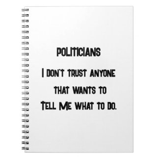 Ik vertrouw het niet notitieboek