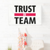 Ik vertrouw op het team spandoek (Insitu)