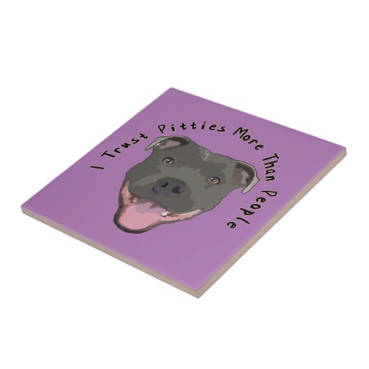 Ik vertrouw op Pitties Tegeltje (Zijkant)