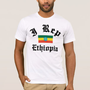 Ik vervang Ethiopië T-shirt