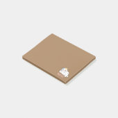 Ik verveel me schattige Kitty Kat Dier Post-it® Notes (Schuin)