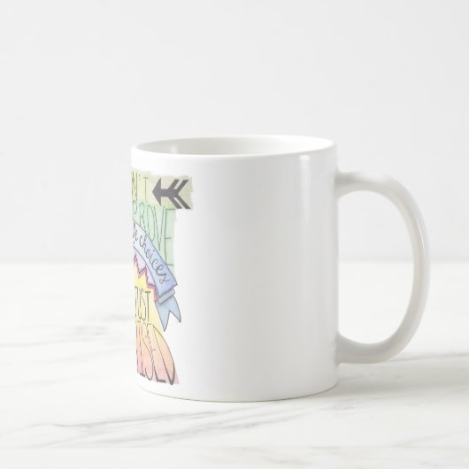 Ik verwerp het niet... koffiemok (Rechts)