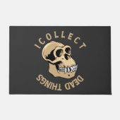 Ik Verzamel Dode Dingen Grappige Taxidermie Vullin Deurmat (Voorkant)