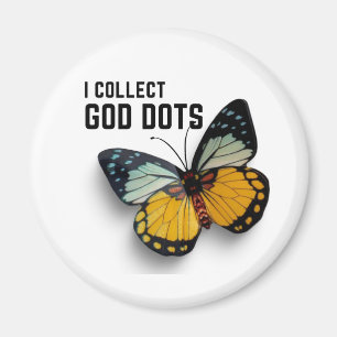 Ik verzamel God Stippen Magnet Magneet