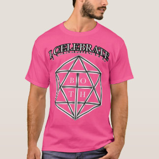 Ik vier beide Hanukkah Joods Verschrikkelijke Kers T-shirt