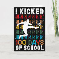 Ik Vierde 100 Dagen School Voetbal 100ste Dagen Le