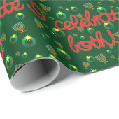 Ik vieren beide! Kerstmis en cadeaubonade Cadeaupapier (Rol Hoek)