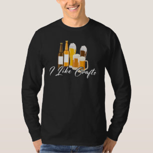 Ik vind ambachtelijk bier lekker Vintage Bierliefh T-shirt