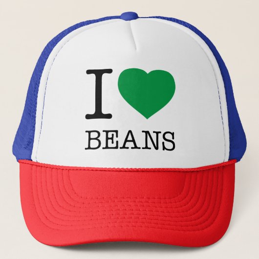 IK VIND BEANS TRUCKER PET (Voorkant)