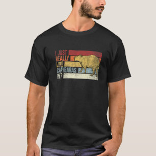 Ik vind capibara's gewoon echt leuk oké capibara' t-shirt