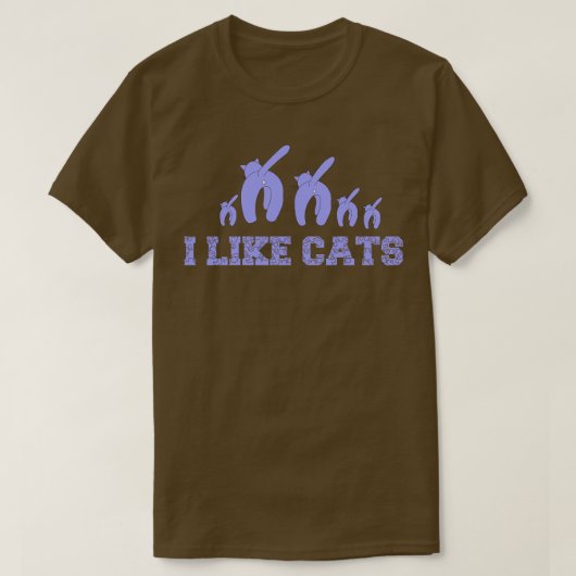 IK VIND CATS T-SHIRT (Design voorkant)