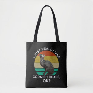 Ik vind Cornish Rexen gewoon echt leuk, OK? Draagtas